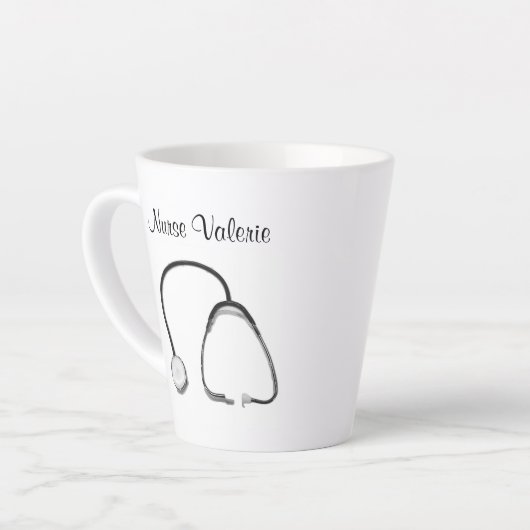 Stomthoscoop Verpleegkundigen Latte Mok (Linkerhoek)