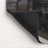 Stomtrein voor brandweermannen muismat (Hoek)