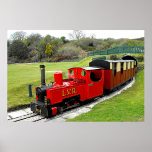 Stomtrein Zebedee Poster