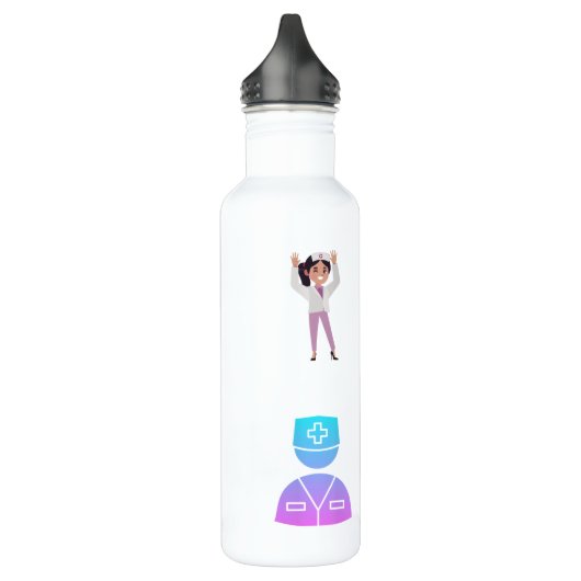 stomy Nurse Sticker Pack - Ostomy Nurse Waterfles (Links)