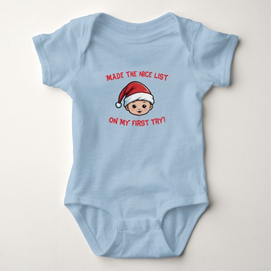 Stond bij de eerste poging op de nice list! Baby J Romper (Voorkant)