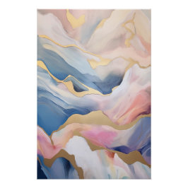 Stone Abstract Perfect Poster