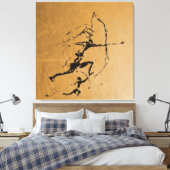 Stone Age Archers Canvas Afdruk (Insitu (Slaapkamer))