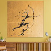 Stone Age Archers Canvas Afdruk (Insitu (Woonkamer))