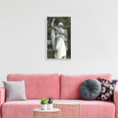 Stone Angel Black en White Canvas Afdruk (Insitu (Woonkamer))