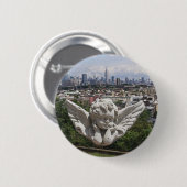 Stone Angel uitzichten Manhattan Ronde Button 5,7 Cm (Voorkant /achterkant)
