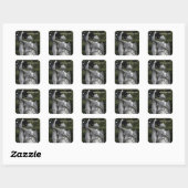 Stone Angel, Washington, Iowa Vierkante Sticker (Vel)