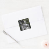Stone Angel, Washington, Iowa Vierkante Sticker (Envelop)