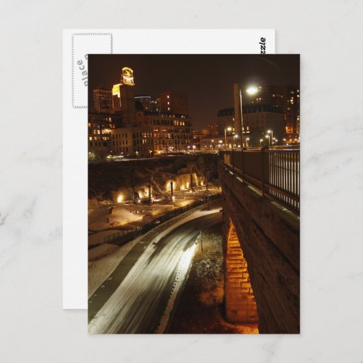 Stone Arch Bridge Briefkaart (Voorkant / Achterkant)