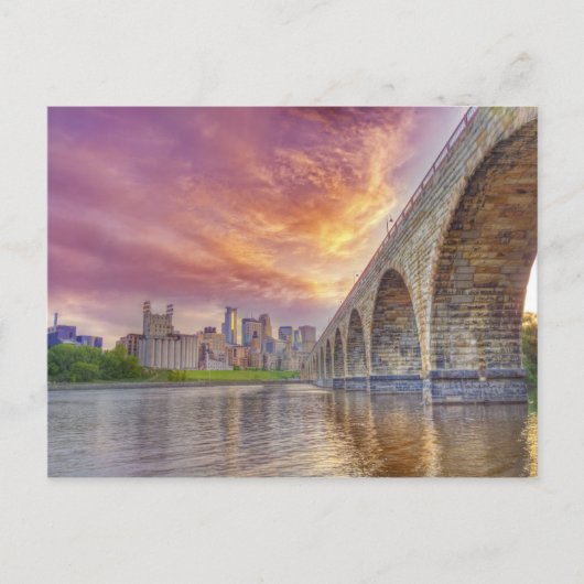 Stone Arch Bridge Briefkaart (Voorkant)