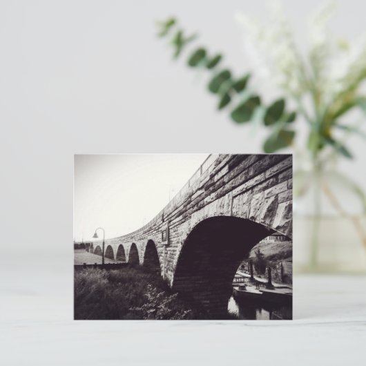 Stone Arch Bridge Briefkaart (Staand voorkant)