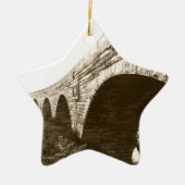 Stone Arch Bridge Keramisch Ornament (Voorkant)