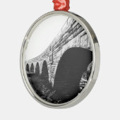 Stone Arch Bridge Metalen Ornament (Links)