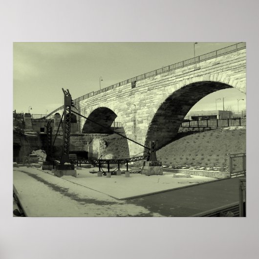 Stone Arch Bridge Poster (Voorkant)