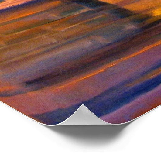 STONE ARCH SUNSET POSTER (Hoek)