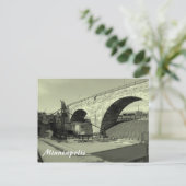 Stone Arche Bridge Briefkaart (Staand voorkant)