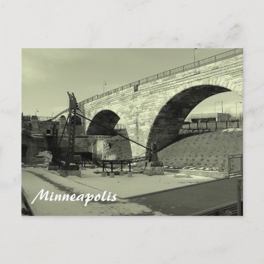 Stone Arche Bridge Briefkaart (Voorkant)