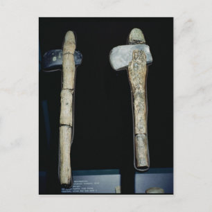 Stone Axes, prehistorisch Briefkaart