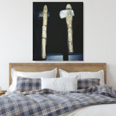 Stone Axes, prehistorisch Canvas Afdruk (Insitu (Slaapkamer))