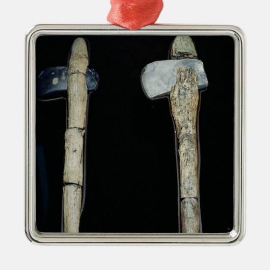 Stone Axes, prehistorisch Metalen Ornament (Voorkant)