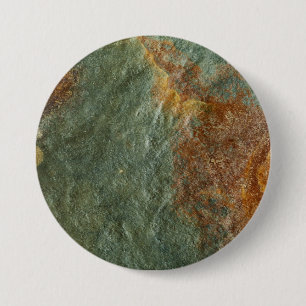 Stone Background - Slate Rock Gepersonaliseerd Sja Ronde Button 7,6 Cm