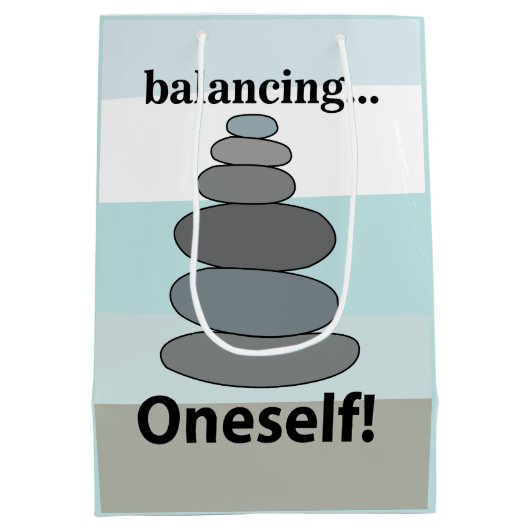 Stone Balancing Medium Cadeauzakje (Achterkant)