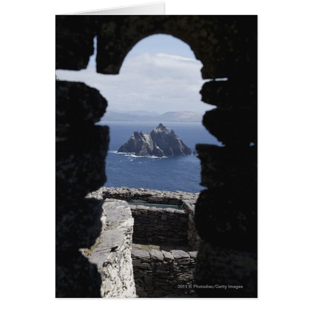 Stone Beehive Monk Huts Clochanson Skellig Michael (Voorkant)