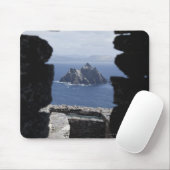 Stone Beehive Monk Huts Clochanson Skellig Michael Muismat (Met muis)