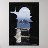 Stone Beehive Monk Huts Clochanson Skellig Michael Poster (Voorkant)