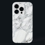 Stone Black White Grey Carrara Marble Case-Mate iPhone Case<br><div class="desc">Carrara marble foto gedrukt op een telefoonbehuizing. Pas aan met jouw naam of afbeeldingen.</div>