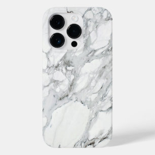 Stone Black White Grey Carrara Marble Case-Mate iPhone Case