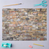Stone Block Wall Achtergrond 20x30-decoupage Tissuepapier (Craft)