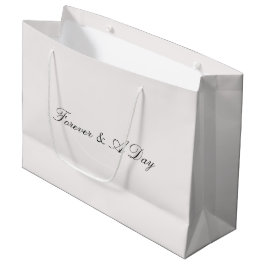 Stone Blush Forever gepersonaliseerde offerte brui Groot Cadeauzakje
