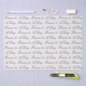 Stone Blush Forever gepersonaliseerde offerte brui Tissuepapier (Craft)