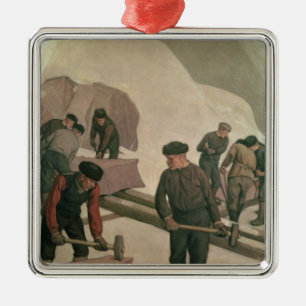 Stone Breakers, 1903 Metalen Ornament