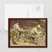 Stone Breakers door Courbet Gustave Briefkaart (Voorkant / Achterkant)