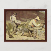 Stone Breakers door Courbet Gustave Briefkaart (Voorkant)