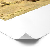 Stone Breakers van Gustave Courbet Poster (Hoek)