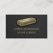 Stone & Brick Visitekaartje (Voorkant)