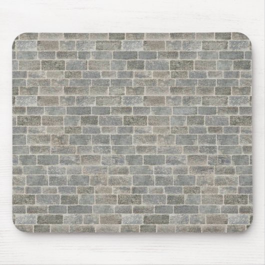 Stone Brick Wall Muismat (Voorkant)