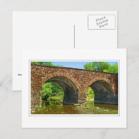 Stone Bridge Briefkaart (Voorkant / Achterkant)