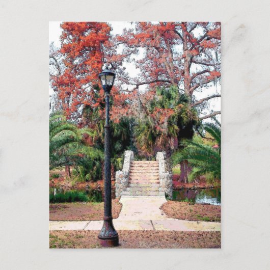 Stone Bridge City Park New Orleans Briefkaart (Voorkant)