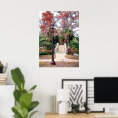 Stone Bridge City Park New Orleans Poster (Thuiskantoor)