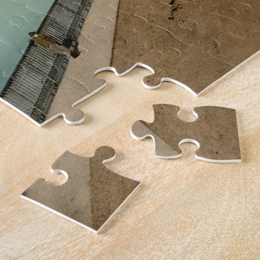 Stone Bridge en San Giorgio, Verona, Italië Legpuzzel (Zijkant)