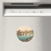 Stone Bridge en San Giorgio, Verona, Italië Magneet (Insitu (Vaatwasser))