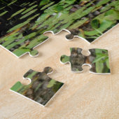 Stone Bridge Lilypads Natuur Legpuzzel (Zijkant)