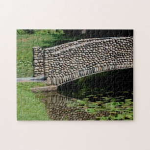 Stone Bridge Lilypads Natuur  Legpuzzel