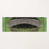 Stone Bridge Lilypads Natuur Persoonlijk Yogamat (Voorkant (horizontaal))