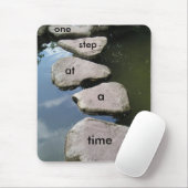 Stone bridge motivatie mousepad muismat (Met muis)