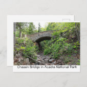 Stone bridge - Nationaal Park Acadia Briefkaart (Voorkant / Achterkant)